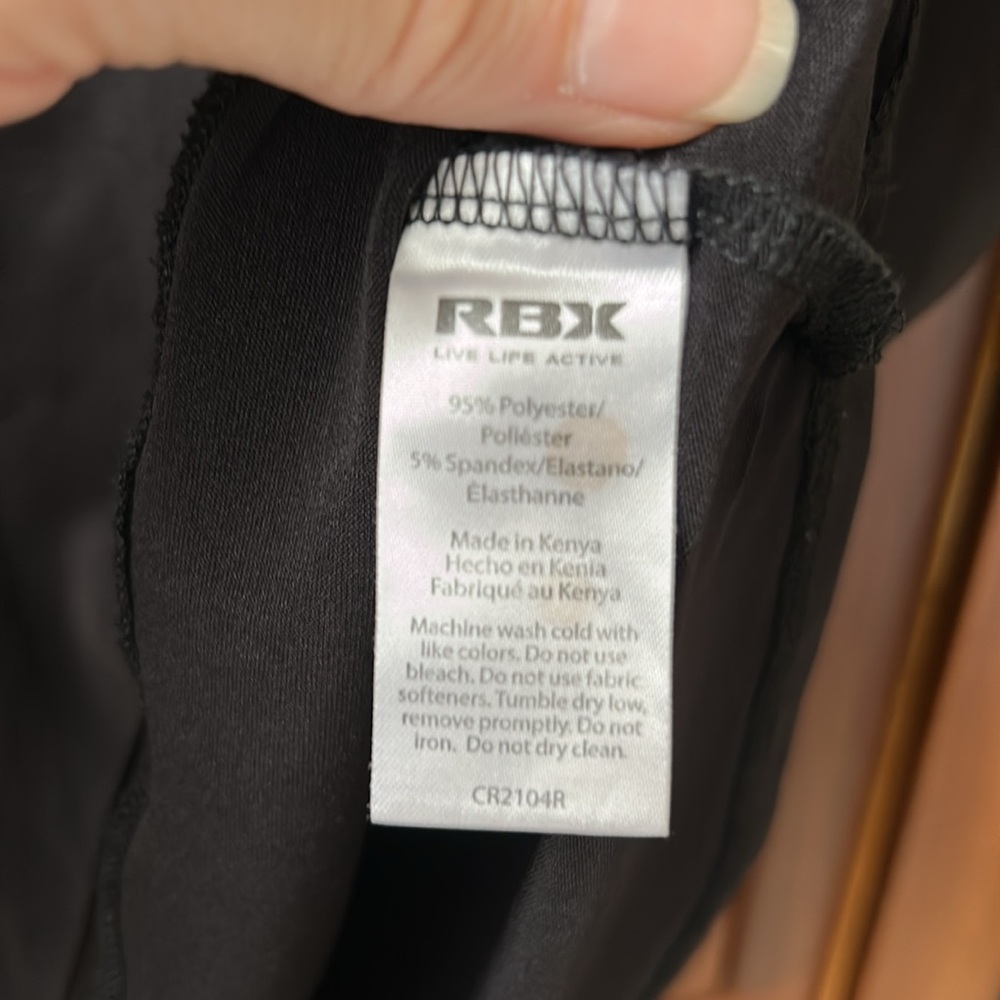 Black Ladies RBX Athletic Top - Picture 6 of 7